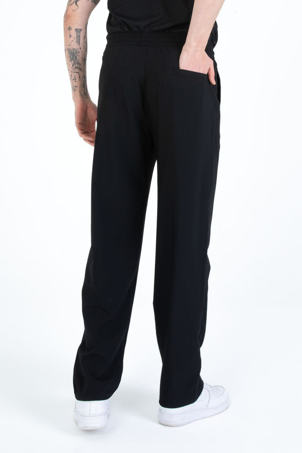 EGHO Yandan Cepli Pileli Beli Lastikli Bağcıklı Relaxed Fit Baggy Erkek Basic Pantolon